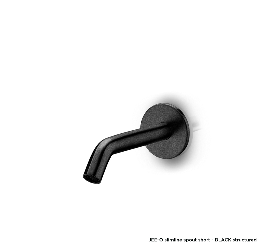 Nástěnný umyvadlový kohoutek JEE-O slimline | černý matný nerez-image