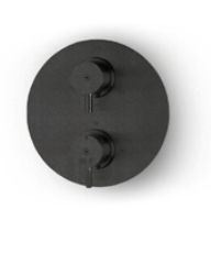 Podomítková termostatická baterie JEE-O slimline TH | černý matný nerez main image